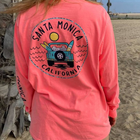 Santa Monica Jeep Long Sleeve Shirt