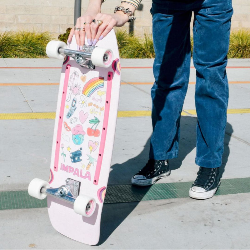 Impala Latis Cruiser Skateboard - 31" Art Baby Girl