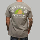 Stinky's Fish Tacos Light Grey Tee-Shirt